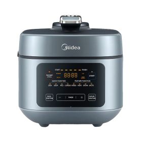 Midea 8-in-1 Electric Pressure Cooker with Dual Pots, Multi-Functional Programmable Slow Cooker, Rice Cooker, Steamer, Sauté Pan and More, 5 Quart