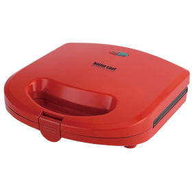 Better Chef Non-Stick Electric Waffle Maker (Color: Red)